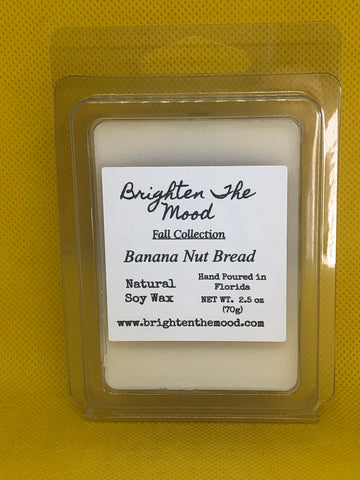 Banana Nut Bread | 2.5oz | 6pc. Wax Melts