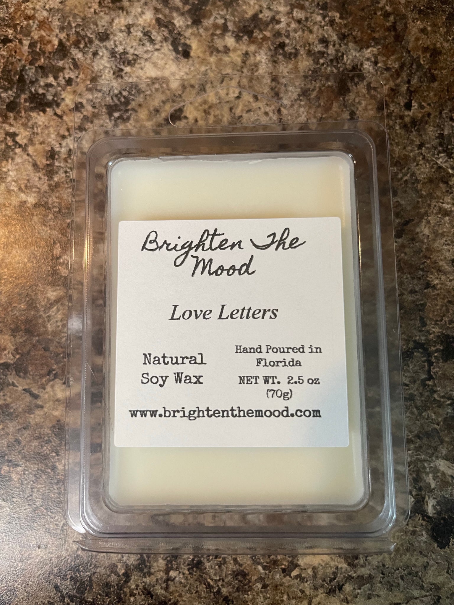 Love Letters | 2.5oz | 6pc. Wax Melts