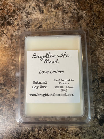 Love Letters | 2.5oz | 6pc. Wax Melts